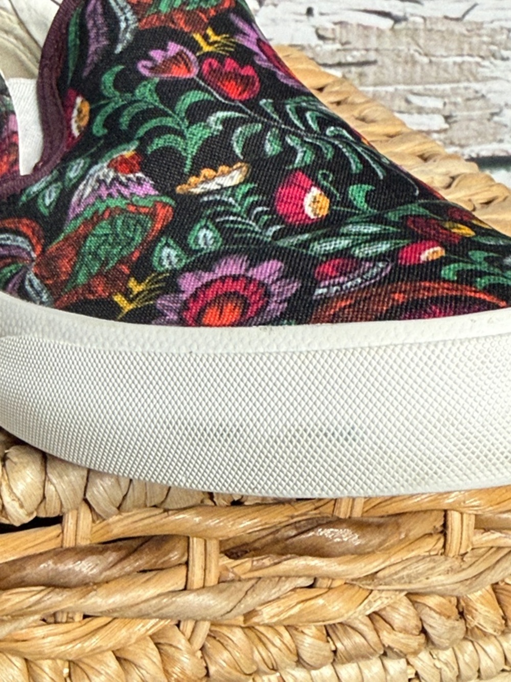 inkkas Rooster slip one Black Floral Slip-On sneakers - Picture 12 of 12